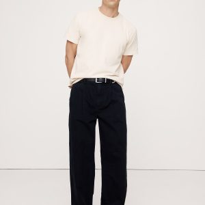 Boxy Sun-Faded Cotton Crew-Neck T-Shirt